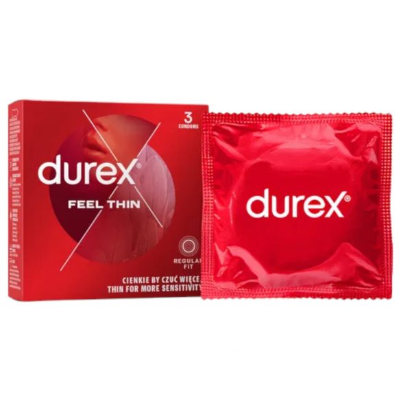 Durex Feel Thin - authentiek gevoel condoom (3 stuks)