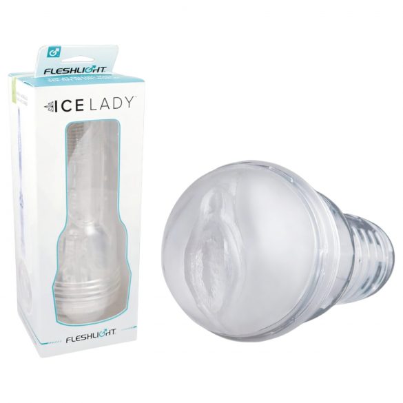 Fleshlight Ice Lady - kristalheldere vagina