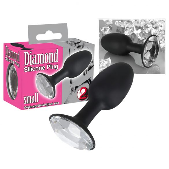 You2Toys - Diamond - petit plug anal en silicone