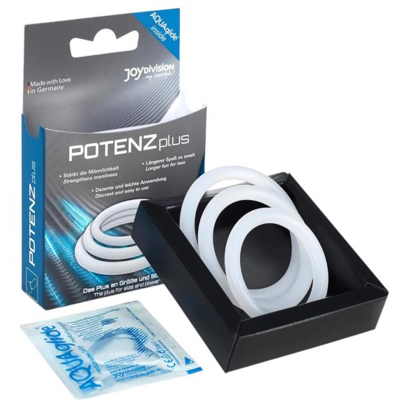 POTENZplus penisring - set (3 stuks)