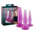 You2Toys - Anale training plug set - 3 stuks (paars)