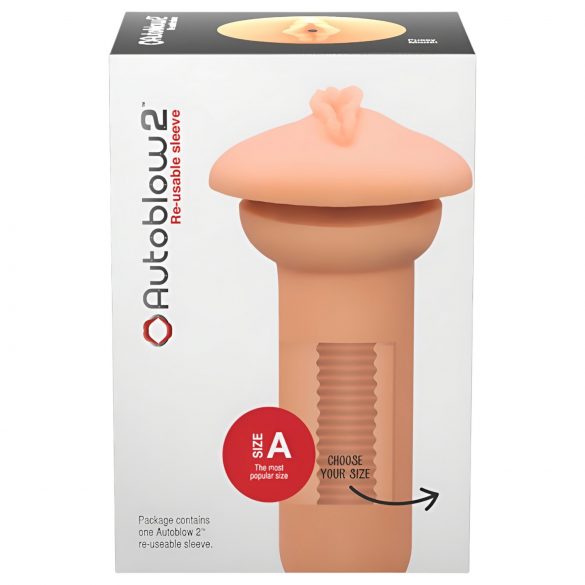 Autoblow 2+ A (klein) type vervangende inzetstuk (vagina)