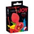 Colorful JOY - siliconen anale plug - klein (rood)