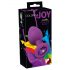 Colorful JOY - siliconen anaalplug - medium (paars)