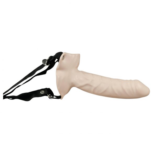 You2Toys - Bullenkracht - aan te doen dildo (natuur)