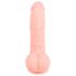 Medische siliconen dildo (20cm) - natuur