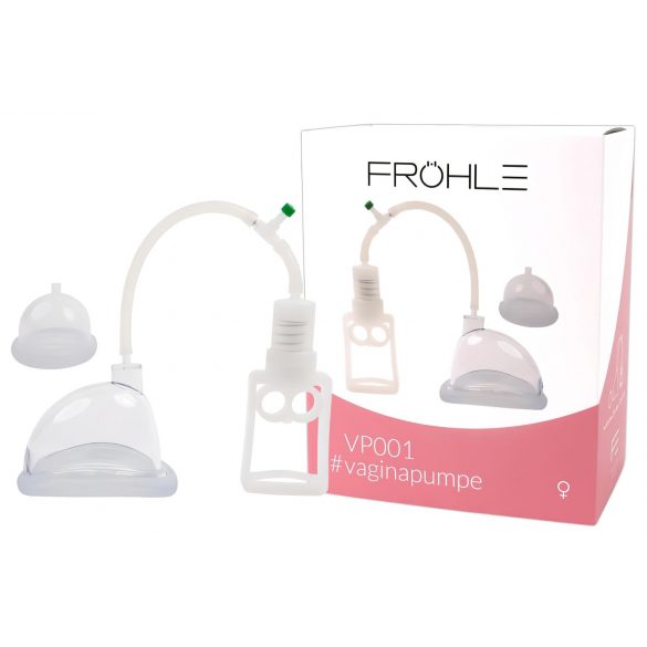 Medische vaginapomp set (wit)