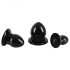 You2Toys - Stretching Plug Kit - anale plug set - 3 stuks (zwart)