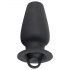 You2Toys - Lust Tunnel - holle anale plug met dop (zwart)