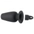 You2Toys - Lust Tunnel - holle anale plug met dop (zwart)