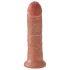 King Cock 8 dildo (20 cm) - donker natuur