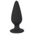 Black Velvet Heavy - 75g anale plug (zwart)