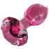 Icicles No. 79 - conische glazen anale dildo (roze)