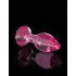 Icicles No. 79 - conische glazen anale dildo (roze)