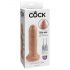 King Cock 6 - levensechte dildo (15 cm) - naturel