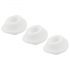 Ensemble Womanizer Premium S - cloches d'aspiration de rechange blanc (3 pcs)