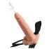 Fetish Strap-On 7,5 - holle spray dildo (naturel)