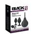 Black Velvet - anale plugset (4-delig) - zwart