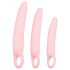 SMILE - Vaginale Trainers - dildo set - roze (3-delig)