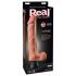 Real Feel Deluxe No.12 - realistische vibrator met testikels (natuurlijk)