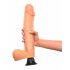 Real Feel Deluxe No.12 - realistische vibrator met testikels (natuurlijk)