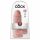 King Cock 9 Chubby – dildo met zuignap en ballen (23 cm) – huidkleurig