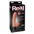 Real Feel Deluxe No.1 - realistische vibrator met ballen (natuurlijk)