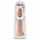 King Cock 14 - Zuignap Dildo (36cm) - Huidkleur