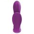 3Some Total Ecstasy - oplaadbare, draadloze drievoudige vibrator (paars)