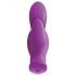 3Some Total Ecstasy - oplaadbare, draadloze drievoudige vibrator (paars)