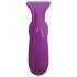 3Some Total Ecstasy - oplaadbare, draadloze drievoudige vibrator (paars)