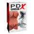 PDX Perfect DD's - torso met twee genotsopeningen - (bruin)