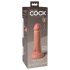 King Cock Elite 6 - realistische dildo met zuignap (15cm) - natural