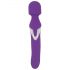 Javida Wand & Pearl - 2-in-1 massagestav vibrator (paars)