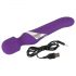 Javida Wand & Pearl - 2-in-1 massagestav vibrator (paars)