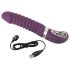 SMILE Soft - oplaadbare, verwarmende vibrator (paars)