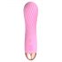 Cuties Mini - Vibromasseur spiralé rose, rechargeable et étanche