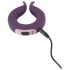 Couples Choice - Anneau vibrant rechargeable à deux moteurs (Violet)