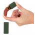 Emerald Love - oplaadbare, waterdichte lipstick vibrator (rood)