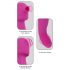 Javida Wand - 3-in-1 massager vibrator (paars)