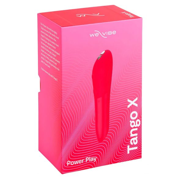 We-Vibe Tango X - oplaadbare, waterdichte staafvibrator (koraal)