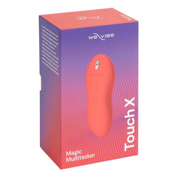 We-Vibe Touch X - oplaadbare, waterdichte clitoris vibrator (koraal)