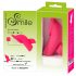 SMILE Licking - luchtdruk- en tongvingervibrator (roze)