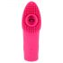 SMILE Licking - luchtdruk- en tongvingervibrator (roze)