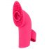 SMILE Licking - luchtdruk- en tongvingervibrator (roze)