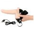 You2Toys Strap-on - oplaadbare, holle, draagbare vibrator (natuurlijk)