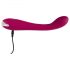 SMILE G-spot - oplaadbare, geribbelde G-spot vibrator (paars)