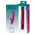 SMILE - flexibele vibrator met clitorisstimulator voor A- en G-spot (paars)