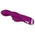 SMILE - flexibele vibrator met clitorisstimulator voor A- en G-spot (paars)