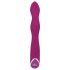 SMILE - flexibele vibrator met clitorisstimulator voor A- en G-spot (paars)